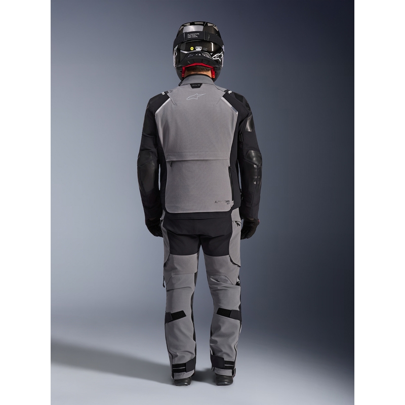 Bunda na motorku Alpinestars Andes PRO Drystar XF tmavo šedo-čierna