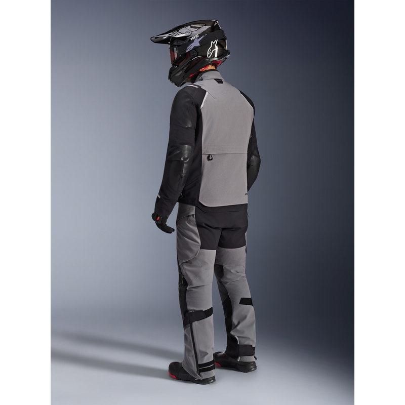 Bunda na motorku Alpinestars Andes PRO Drystar XF tmavo šedo-čierna