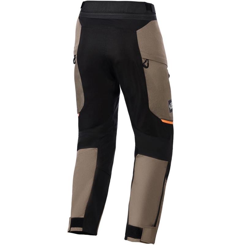Nohavice na motorku Alpinestars Cusco Drystar hnedo-čierne