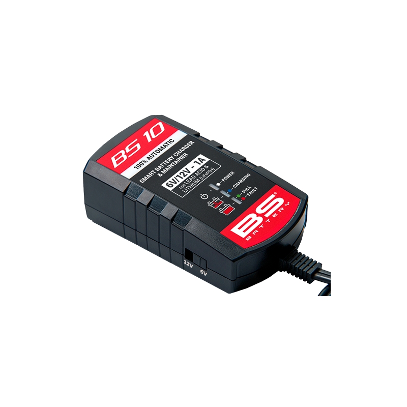 Nabíjačka akumulátorov BS-BATTERY AUTOMATIC (vhodné aj pre lítium) 6/12 V 1000mA