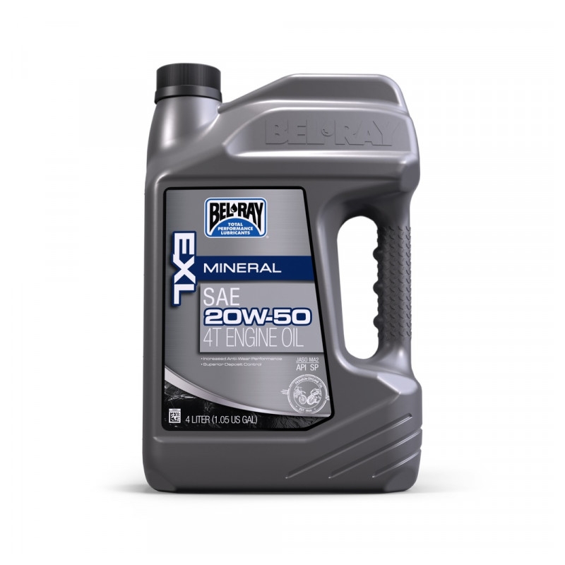 Motorový olej Bel-Ray EXL MINERAL 4T 20W-50 4 l výpredaj
