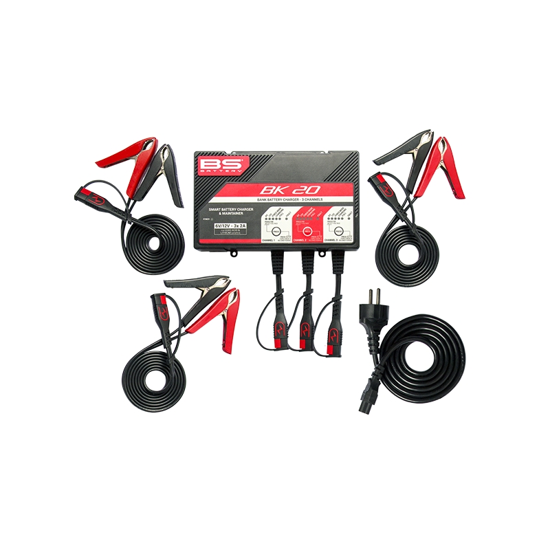 Banka 3 kanálov BS-BATTERY (vhodné aj pre lítium) 12V 2A