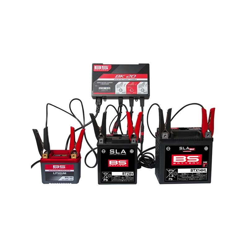 Banka 3 kanálov BS-BATTERY (vhodné aj pre lítium) 12V 2A