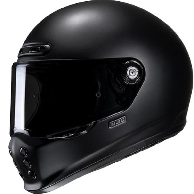 Integrálna prilba na motorku HJC V10 Solid semi flat čierna