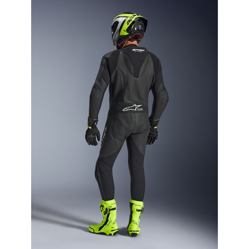Jednodielna kombinéza na motorku Alpinestars GP FORCE V2 čierno-biela