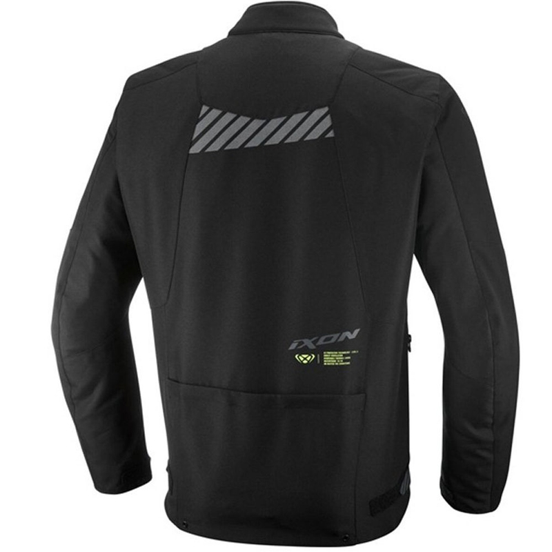 Bunda na motorku IXON Tyr čierno-fluo žltá
