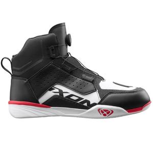 Topánky na motorku IXON Vyper WP čierno-bielo-červené