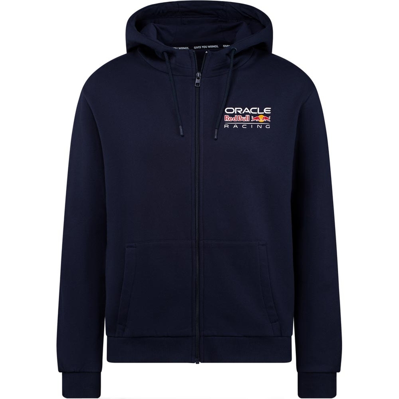Mikina Oracle Red Bull Racing Zip tmavo modrá