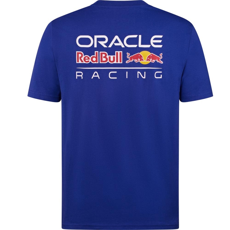 Tričko Oracle Red Bull Racing edícia Racing modré