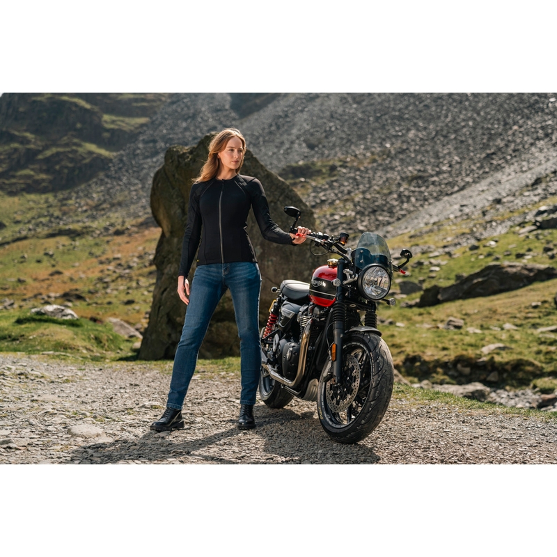Dámska bunda na motorku Knox Urbane PRO Mk3 čierna