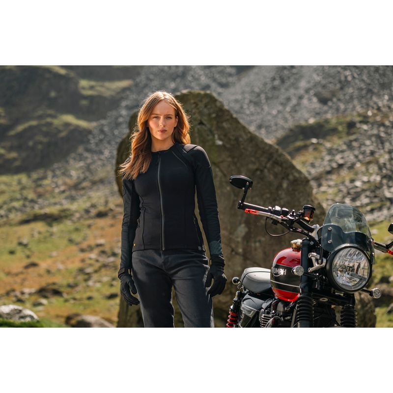 Dámska bunda na motorku Knox Urbane PRO Mk3 čierna