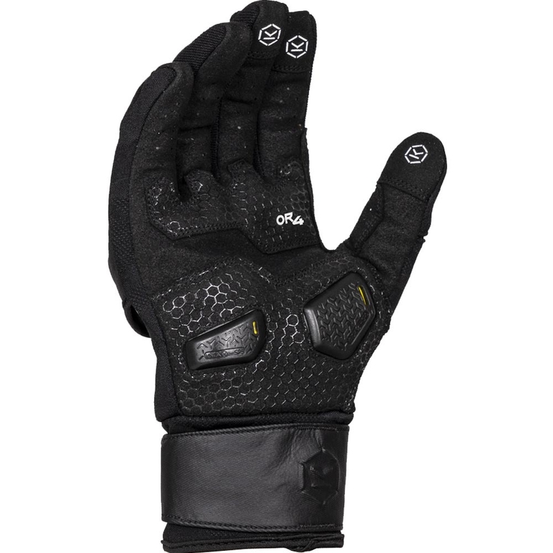 Rukavice na motorku Knox Orsa Textile OR4 čierne