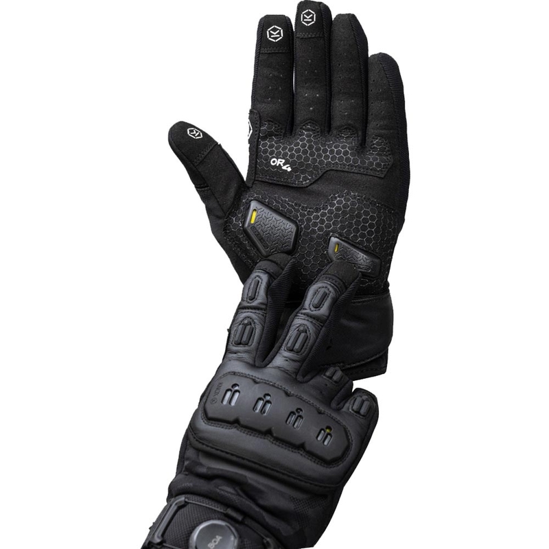 Rukavice na motorku Knox Orsa Textile OR4 čierne