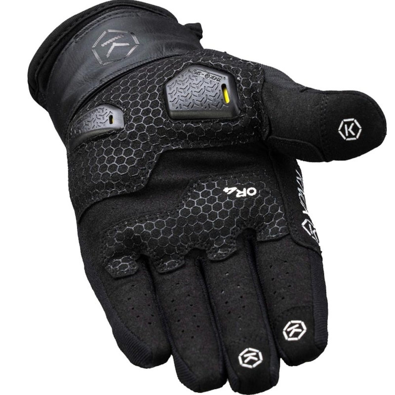 Rukavice na motorku Knox Orsa Textile OR4 čierne