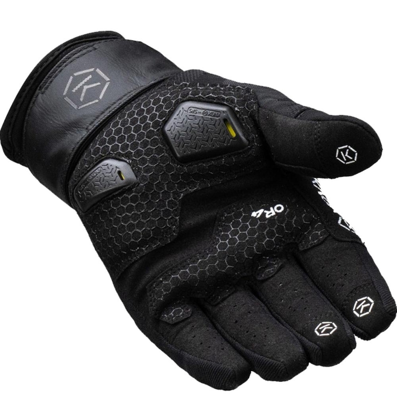 Rukavice na motorku Knox Orsa Textile OR4 čierne