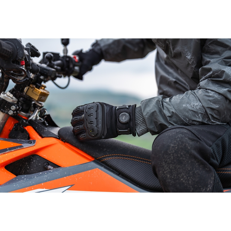 Rukavice na motorku Knox Orsa Textile OR4 čierne