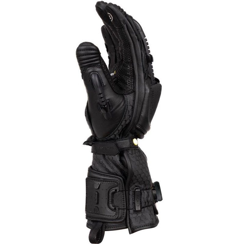 Rukavice na motorku Knox Handroid All Black Mk5 čierne