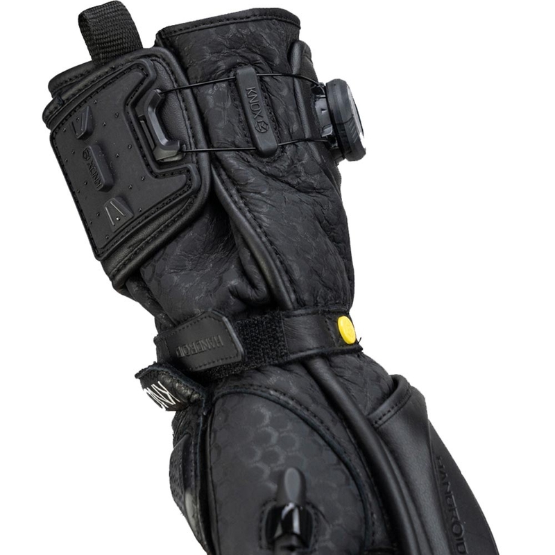 Rukavice na motorku Knox Handroid All Black Mk5 čierne