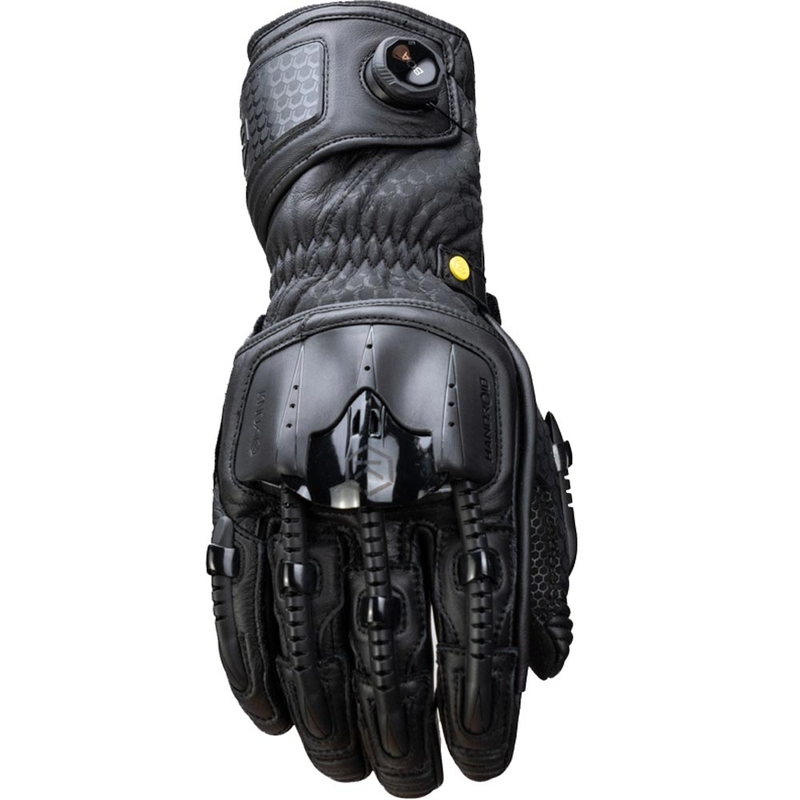 Rukavice na motorku Knox Handroid All Black Mk5 čierne