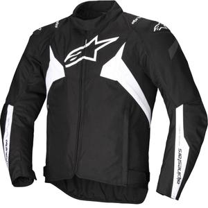 Bunda na motorku Alpinestars T-JAWS V4 Waterproof čierno-biela