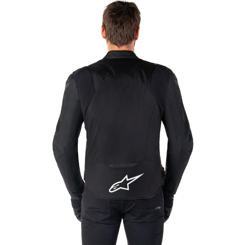 Bunda na motorku Alpinestars T-JAWS V4 Waterproof čierno-biela