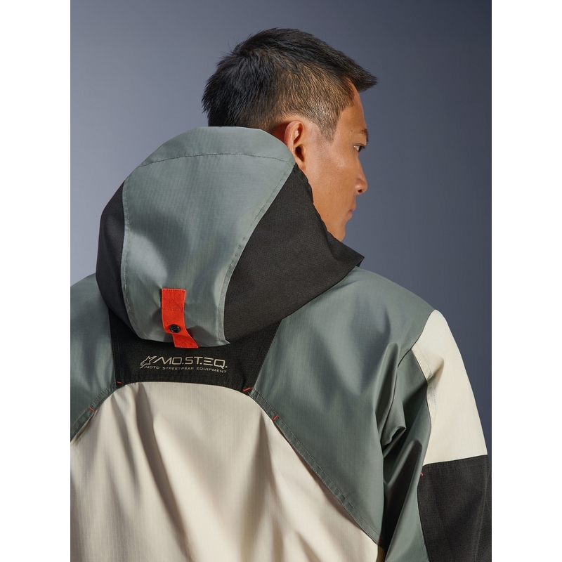 Bunda na motorku Alpinestars Mospher Waterproof šedo-čierna