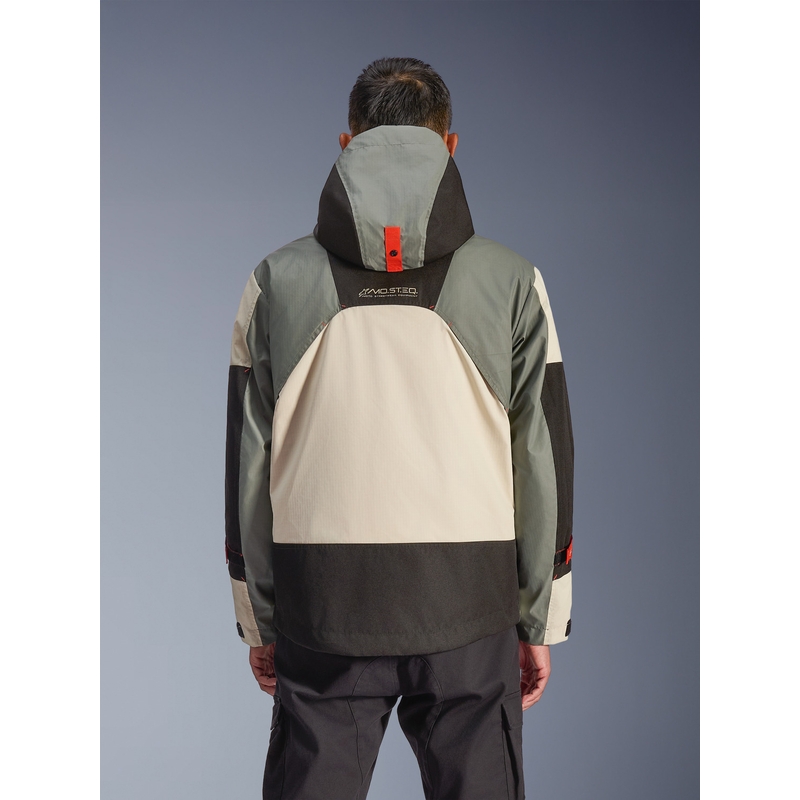 Bunda na motorku Alpinestars Mospher Waterproof šedo-čierna