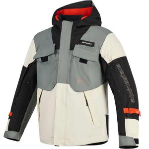 Bunda na motorku Alpinestars Mospher Waterproof šedo-čierna