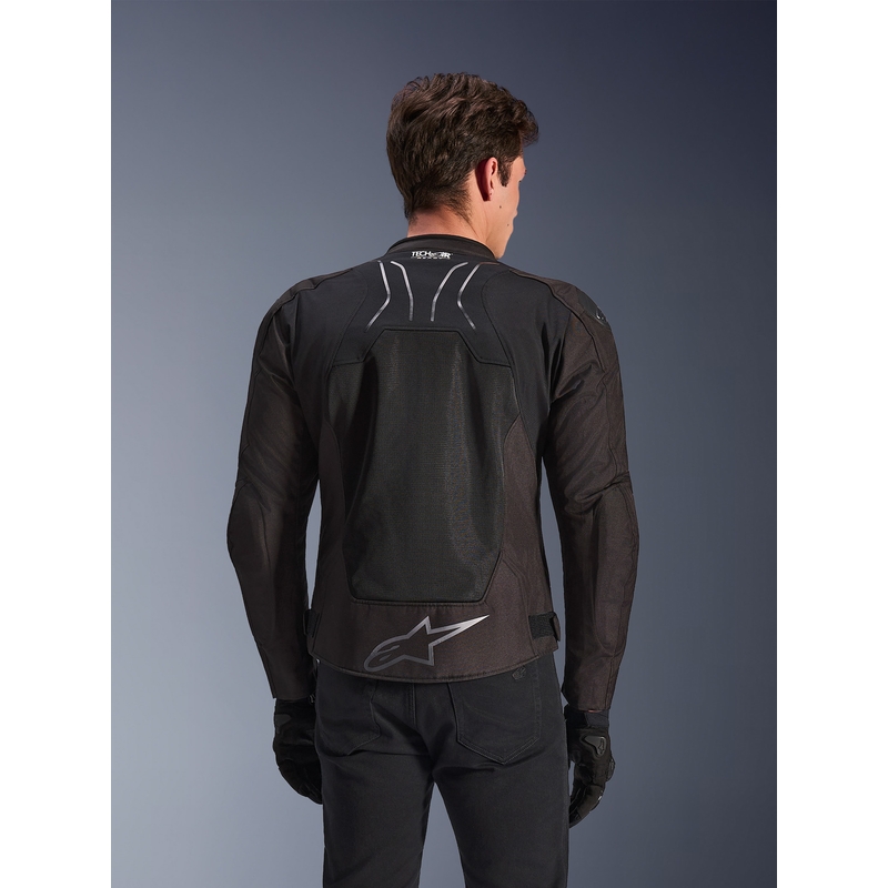 Bunda na motorku Alpinestars SMX Air čierno-antracitová