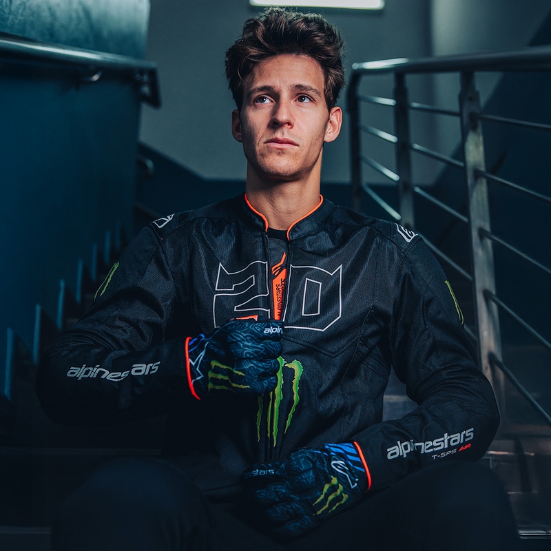 Bunda na motorku Alpinestars T-SPS Air V2 Monster FQ20 kolekcia čierno-biela