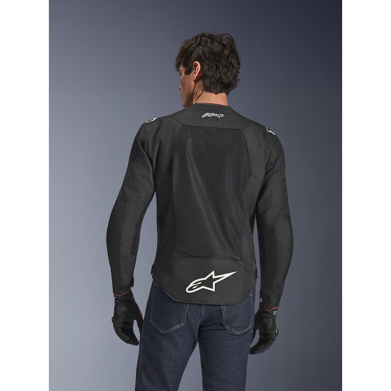 Bunda na motorku Alpinestars T-SPS Air V2 Monster FQ20 kolekcia čierno-biela