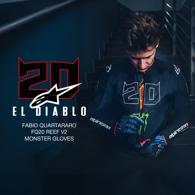 Bunda na motorku Alpinestars T-SPS Air V2 Monster FQ20 kolekcia čierno-biela