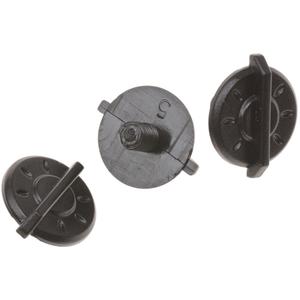 Súprava skrutiek šiltu pre prilby Cassida Cross Cup 2 čierne