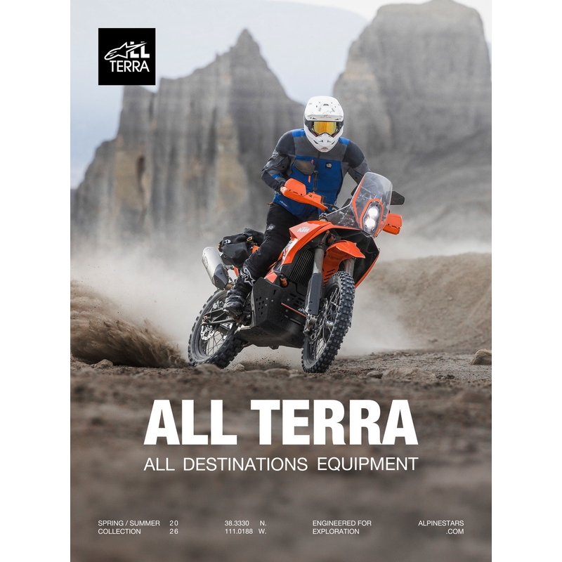 Motokrosový dres Alpinestars Maxdura Dual tmavo sivo-modro-oranžový