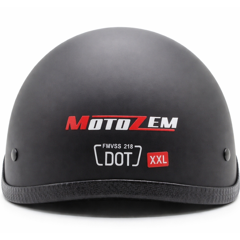 Otvorená prilba MotoZem čierna