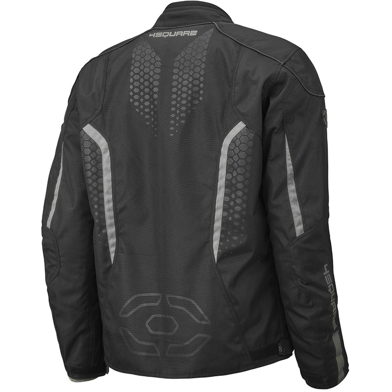 Bunda na motorku 4SQUARE Sportster Dart čierno-sivá