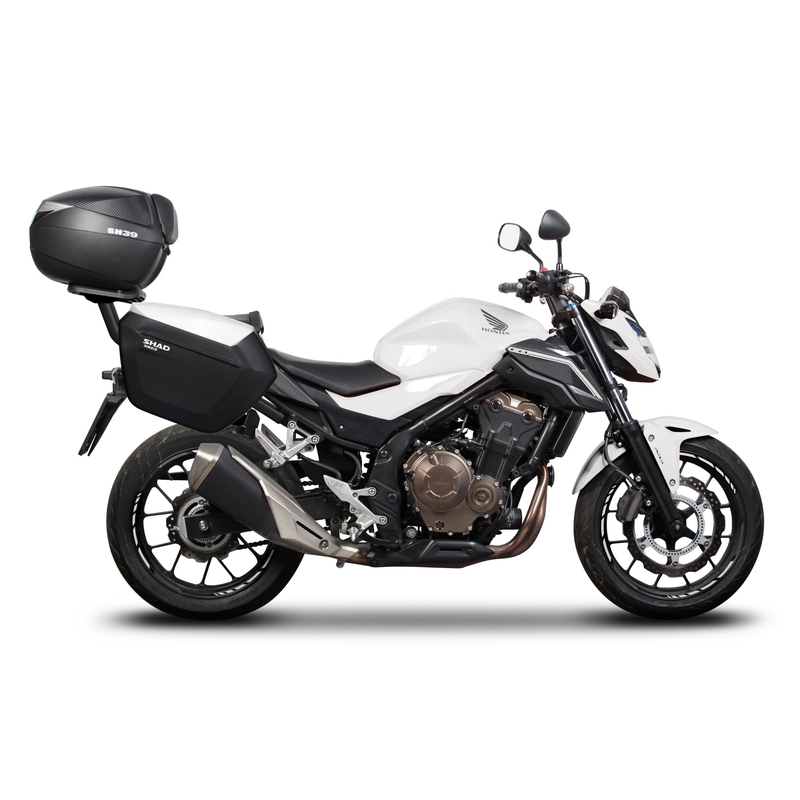 Bočné  kufre  s farebným krytom SHAD SH23 titánová  farba