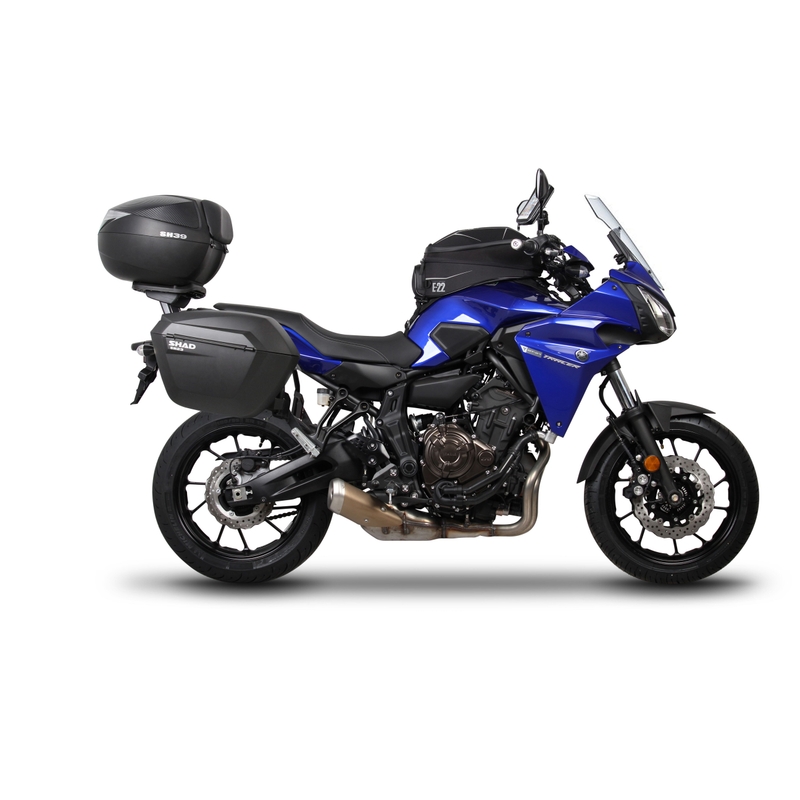 Bočné  kufre  s farebným krytom SHAD SH23 titánová  farba