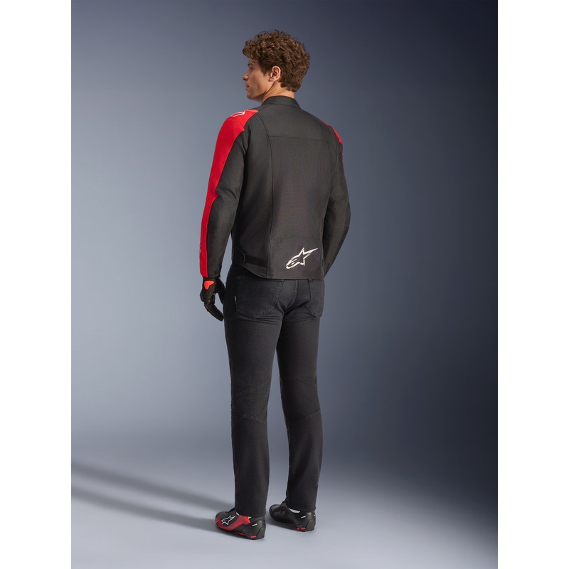 Bunda na motorku Alpinestars T-SPS 2 Waterproof červeno-čierno-biela