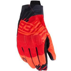 Rukavice na motorku Alpinestars Reef V2 MM93 kolekcia fluo červeno-červeno-čierne