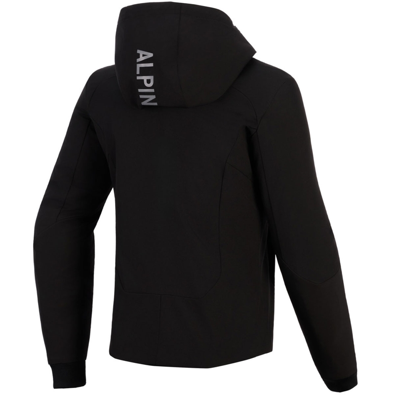 Dámska mikina na motorku Alpinestars Stella Radium Tech Hoodie čierna