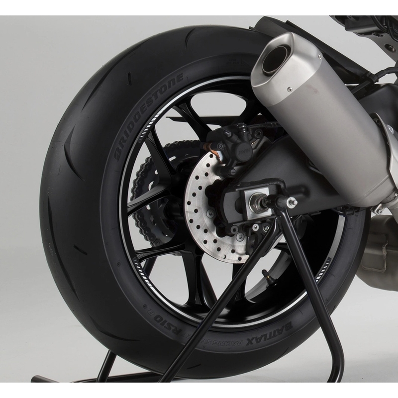 Linka na ráfik PUIG PREMIUM fluoroscentná biela linky na ráfik - sada 8ks