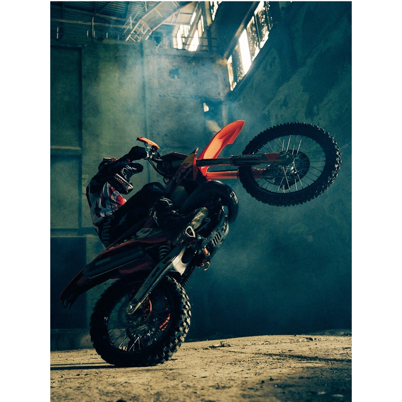 Motokrosová prilba Alpinestars Supertech S-M7 limitovaná edícia Beast Coast šedo-čierno-oranžová