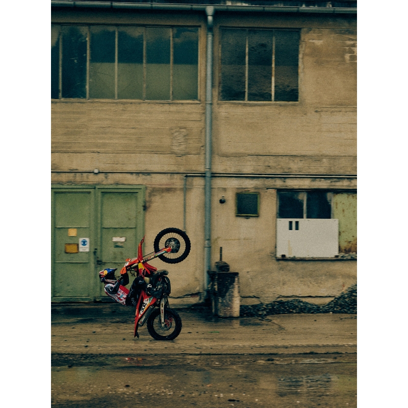 Motokrosový dres Alpinestars Techstar limitovaná edícia Beast Coast šedo-čierno-oranžový