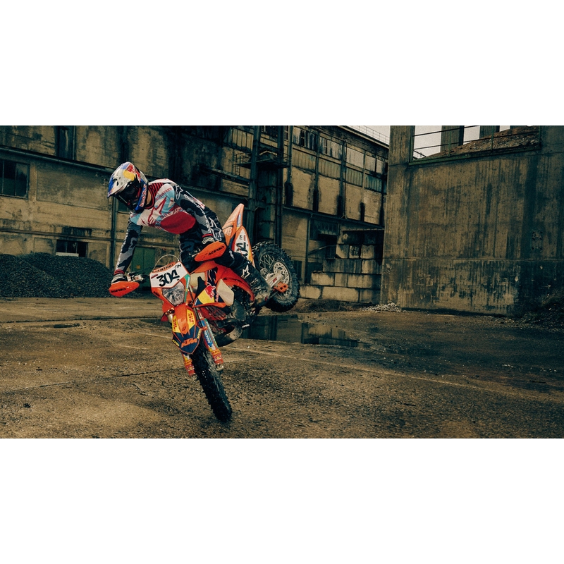 Motokrosový dres Alpinestars Techstar limitovaná edícia Beast Coast šedo-čierno-oranžový