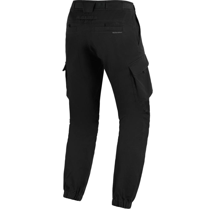 Nohavice na motorku Alpinestars Flex-AST Cargo čierno-čierne