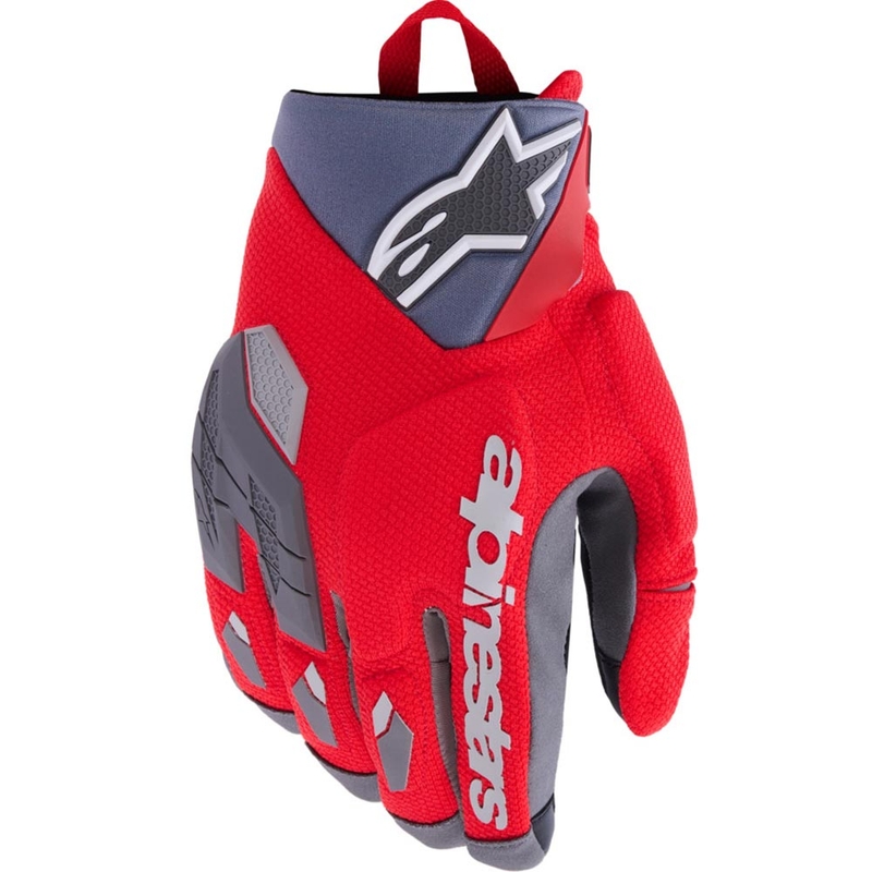 Rukavice na motorku Alpinestars Durack čierno-šedo-červené