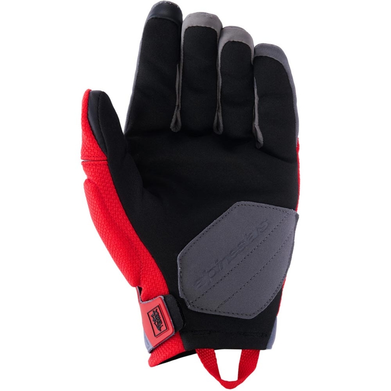 Rukavice na motorku Alpinestars Durack čierno-šedo-červené