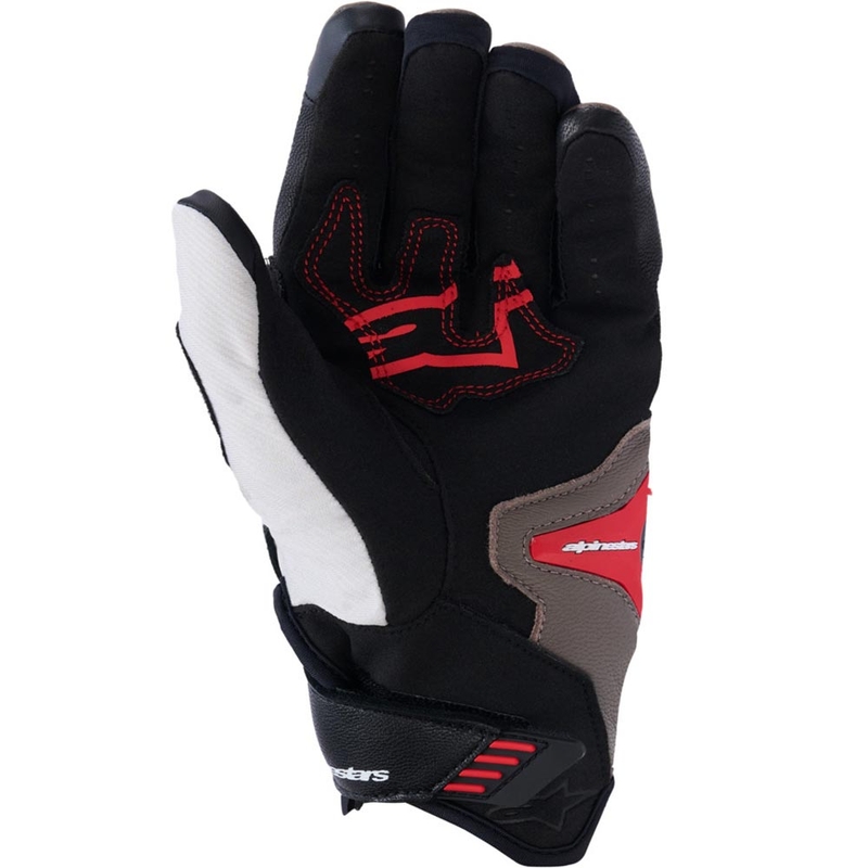 Rukavice na motorku Alpinestars SP-R PRO svetlo šedo-hnedo-oranžové