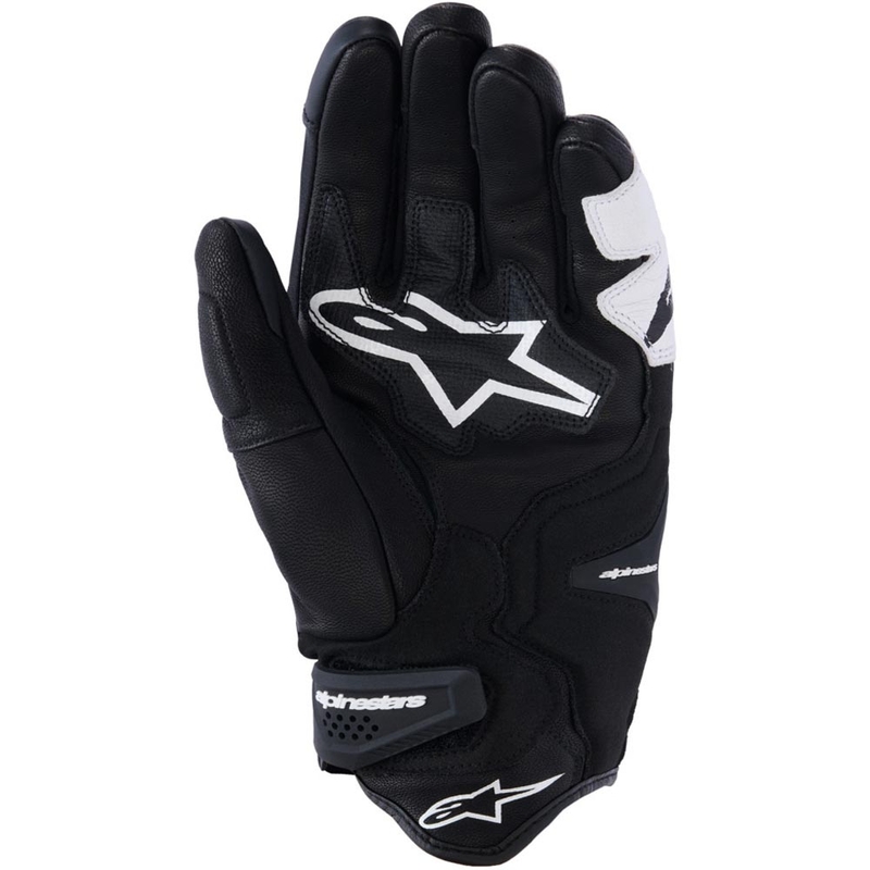 Rukavice na motorku Alpinestars SP-R TECH bielo-čierne